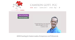 Desktop Screenshot of camerongott.com